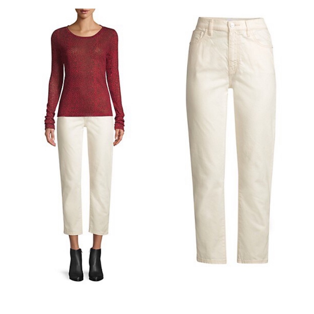 Current/Elliott Vintage Crop Slim Jeans